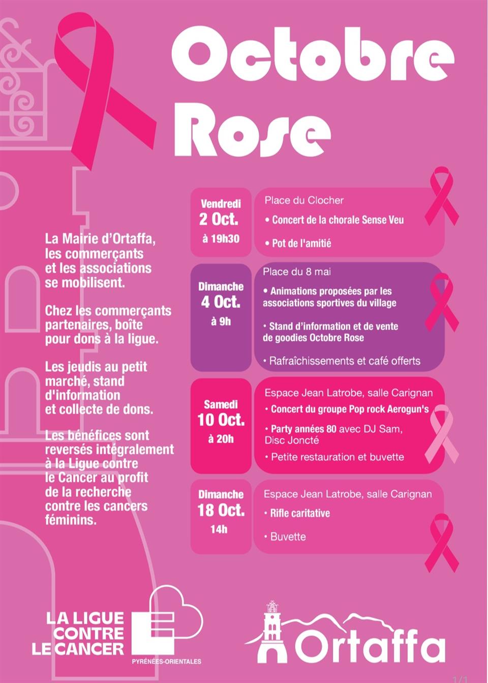 Octobre rose - rifle caritative