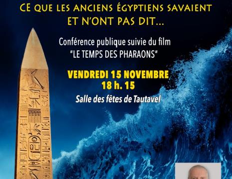 CONFÉRENCE Le 15 nov 2024