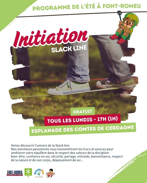 INITIATION SLACK LINE