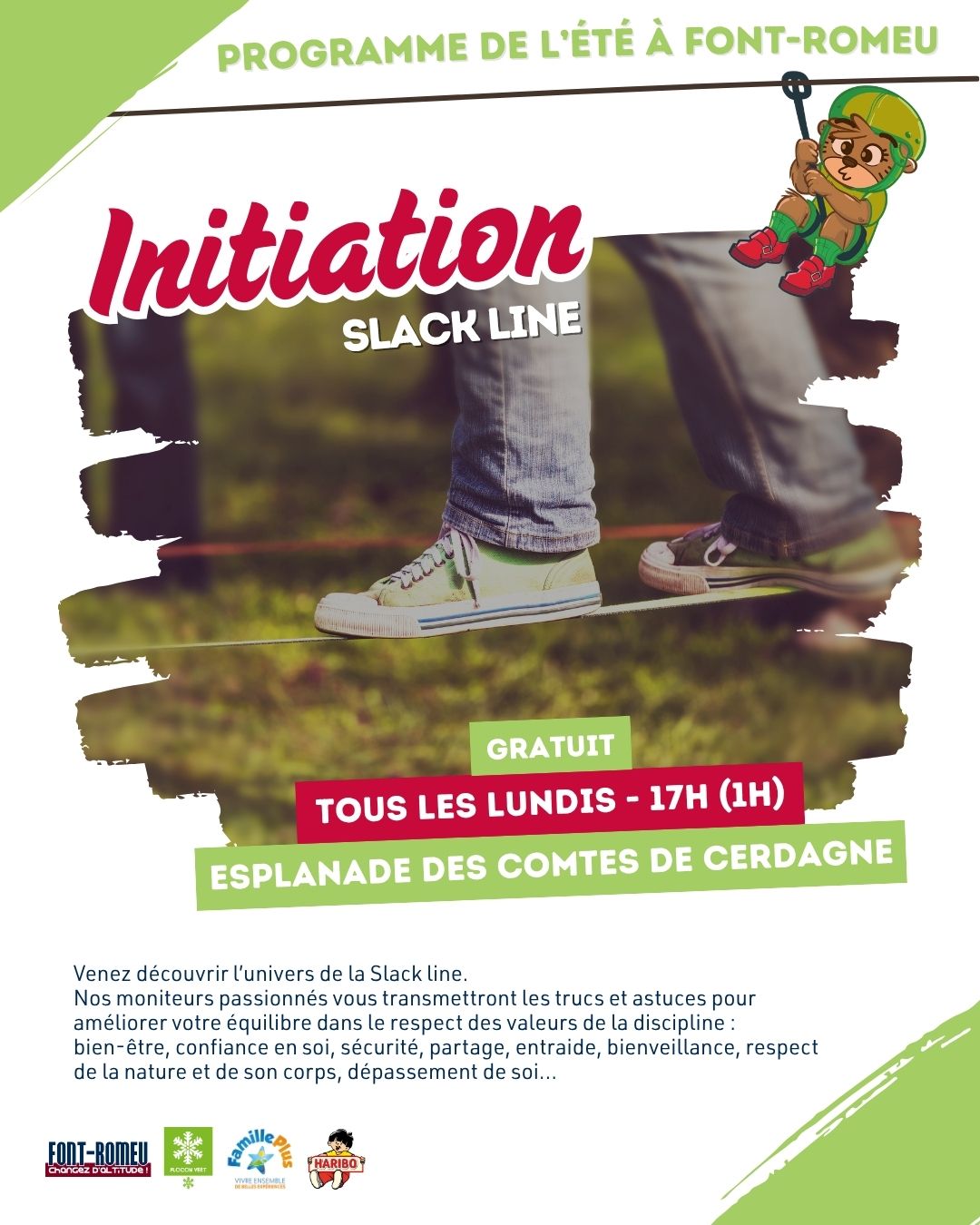 INITIATION SLACK LINE