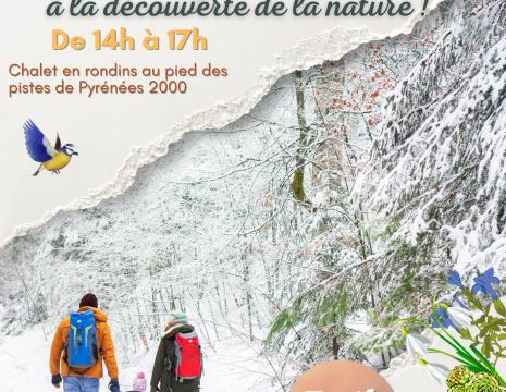 SORTIE DECOUVERTE FAUNE ET FLORE Du 26/12/2024 au 12/2/2025