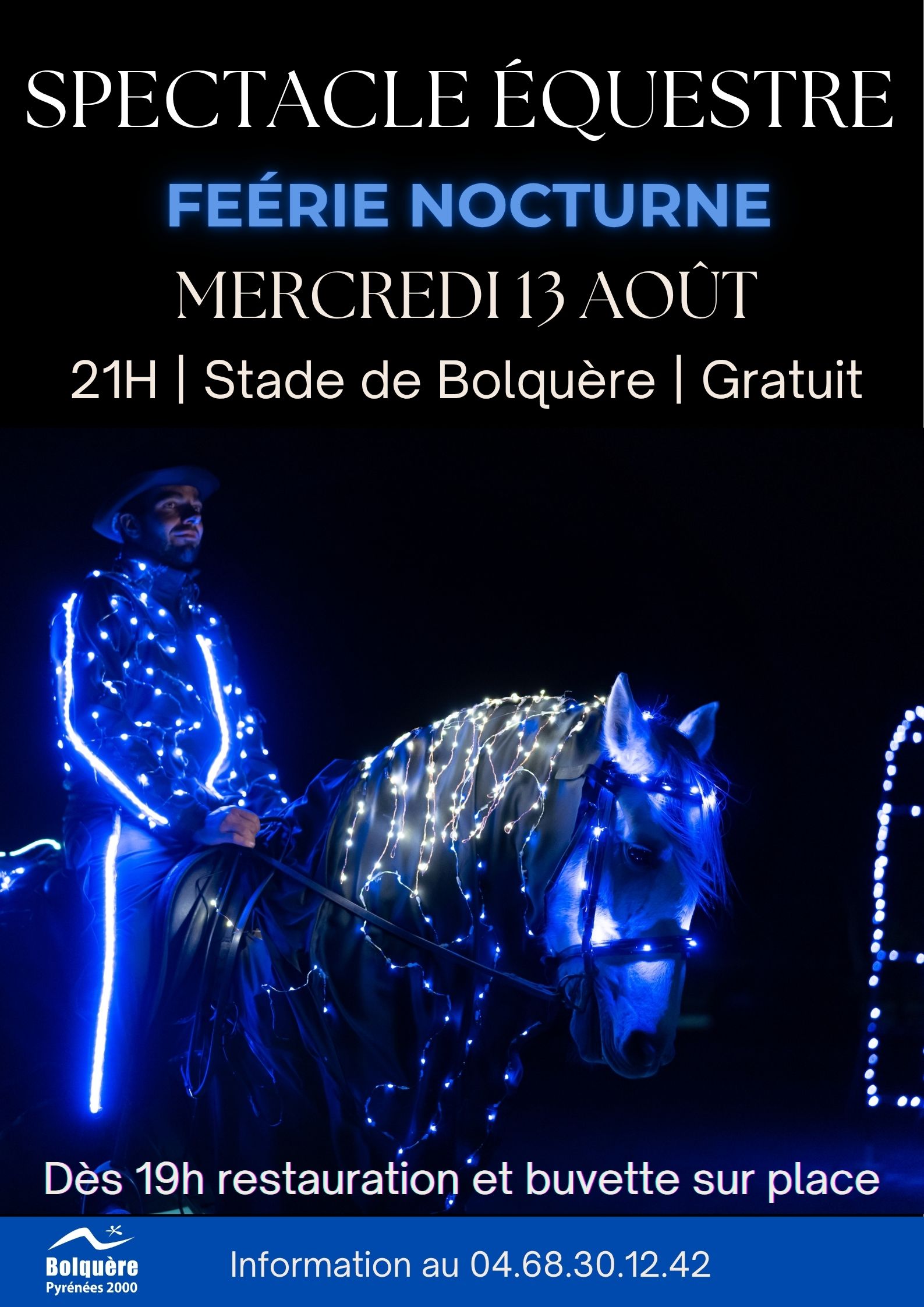 SPECTACLE ÉQUESTRE: FÉERIE NOCTURNE