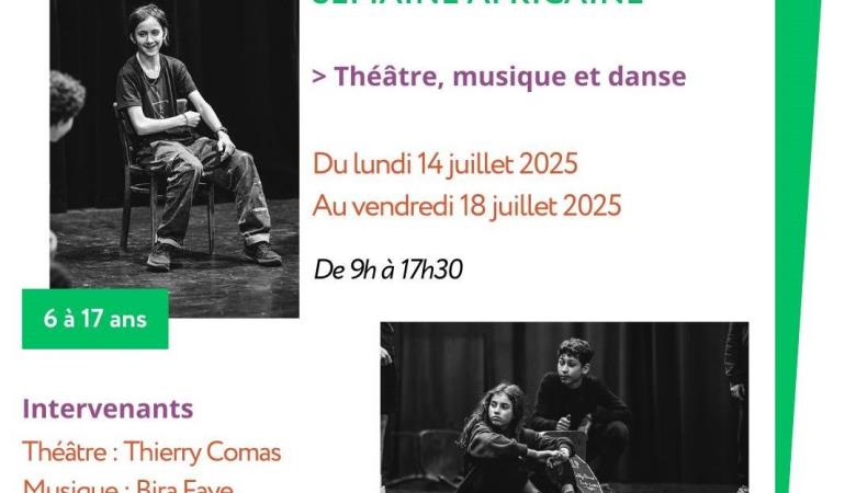 Stage Arts Croisés au TAC - Semaine Africaine - Été 2025