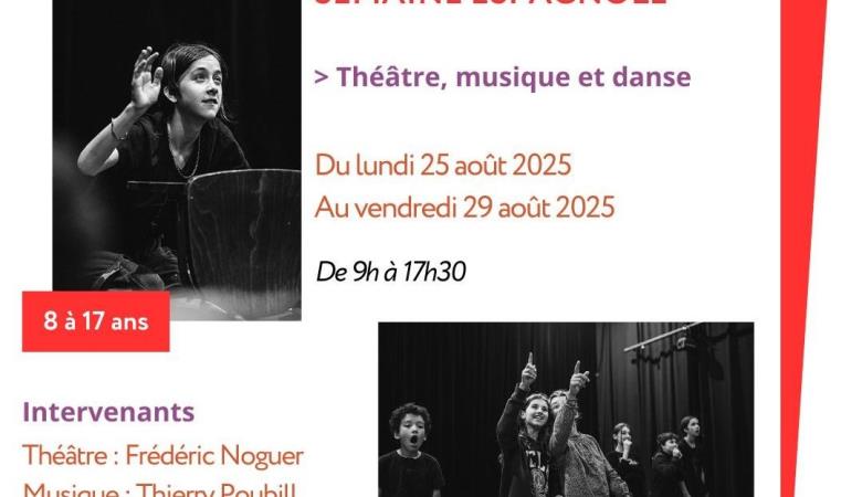 Stage Arts Croisés au TAC - Semaine Espagnole - Été 2025