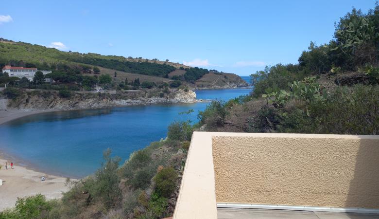 TERRASSE VUE PLAGE DES ELMES