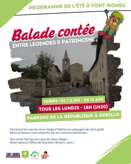 BALADE CONTÉE ENTRE LÉGENDES ET PATRIMOINE