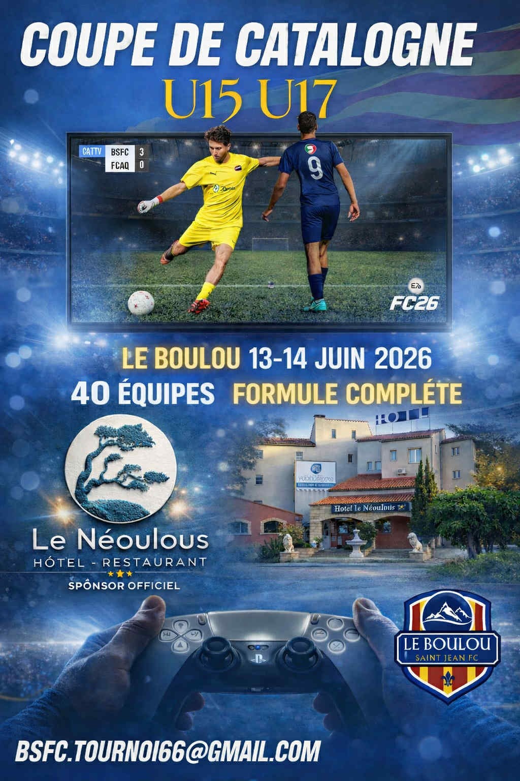 Coupe de cataogne de foot - u15 - u17