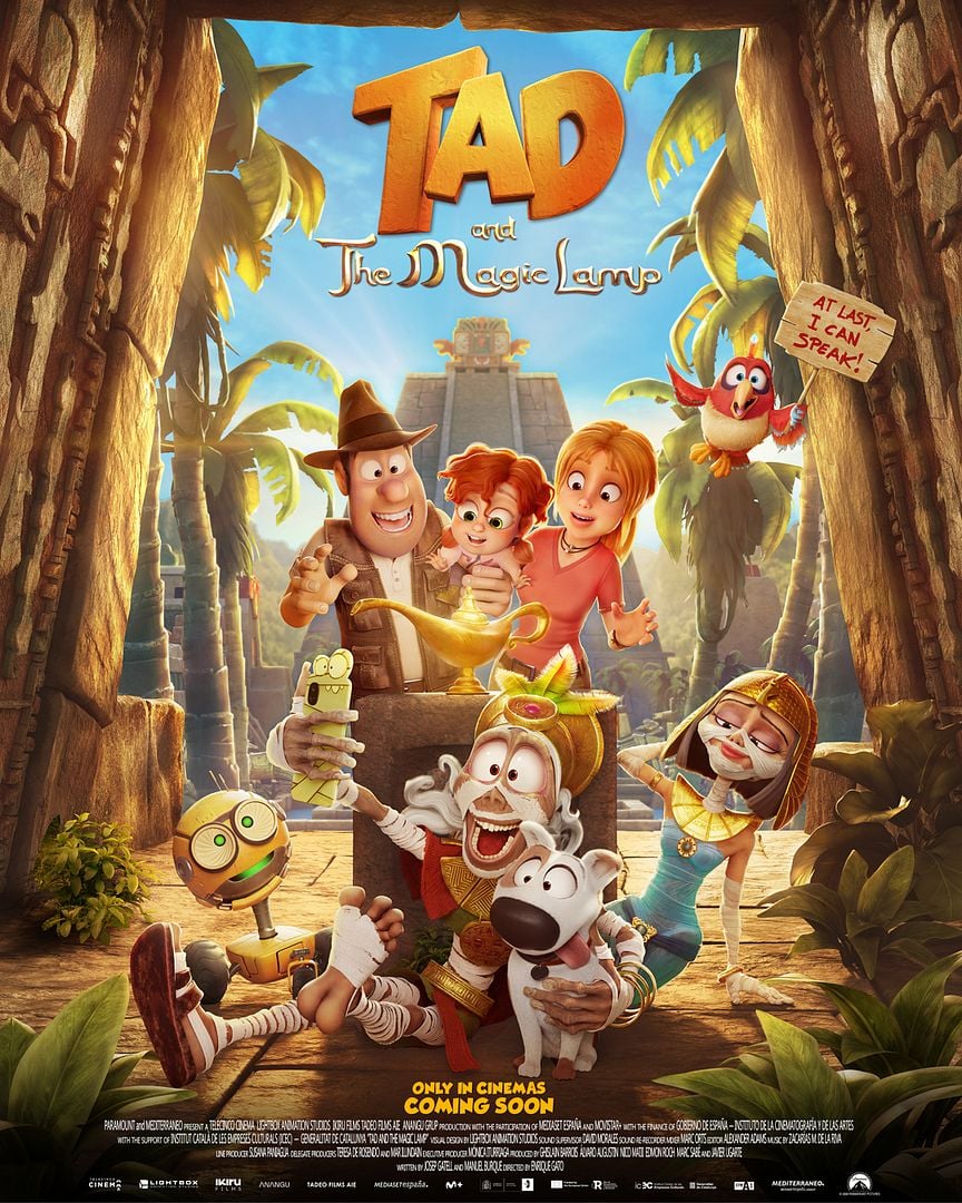 Cinema " tad l’explorateur et la lampe magique"