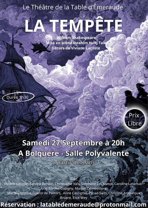 THÉÂTRE | LA TEMPÊTE