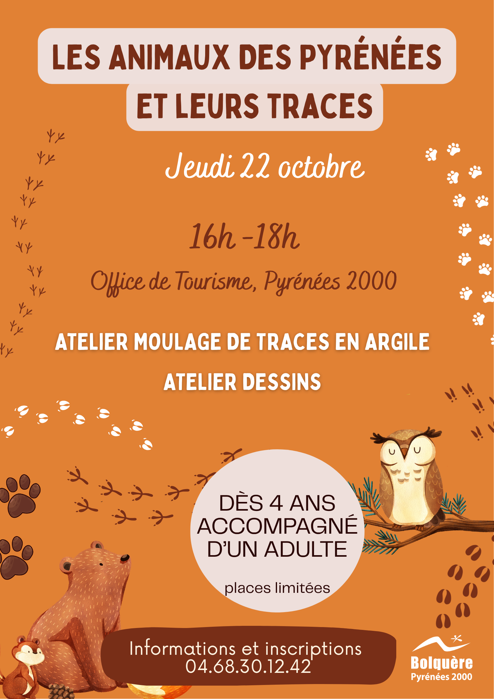 Traces ANIMAUX DES PYREnees