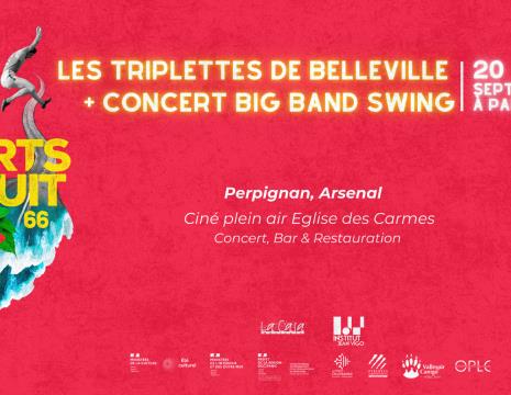 FESTIVAL COURTS CIRCUIT 66 : BIG BAND SWING & LES TRIPLETTES DE BELLEVILLE