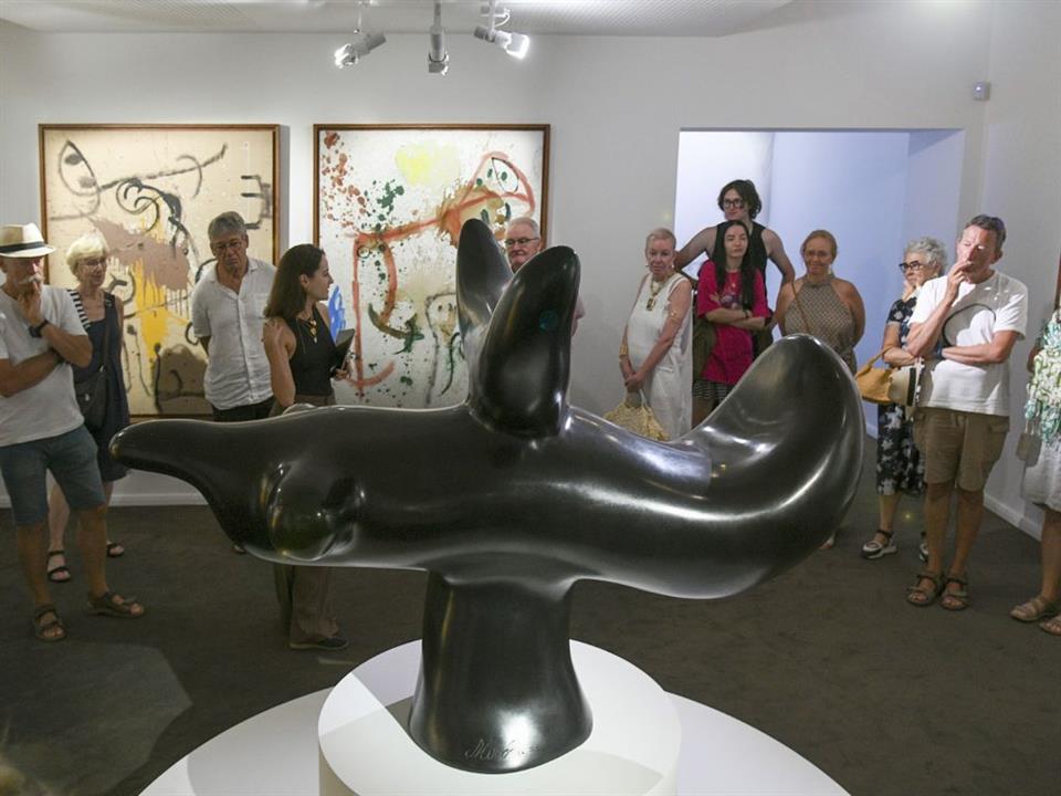 Au cœur de l’exposition miró