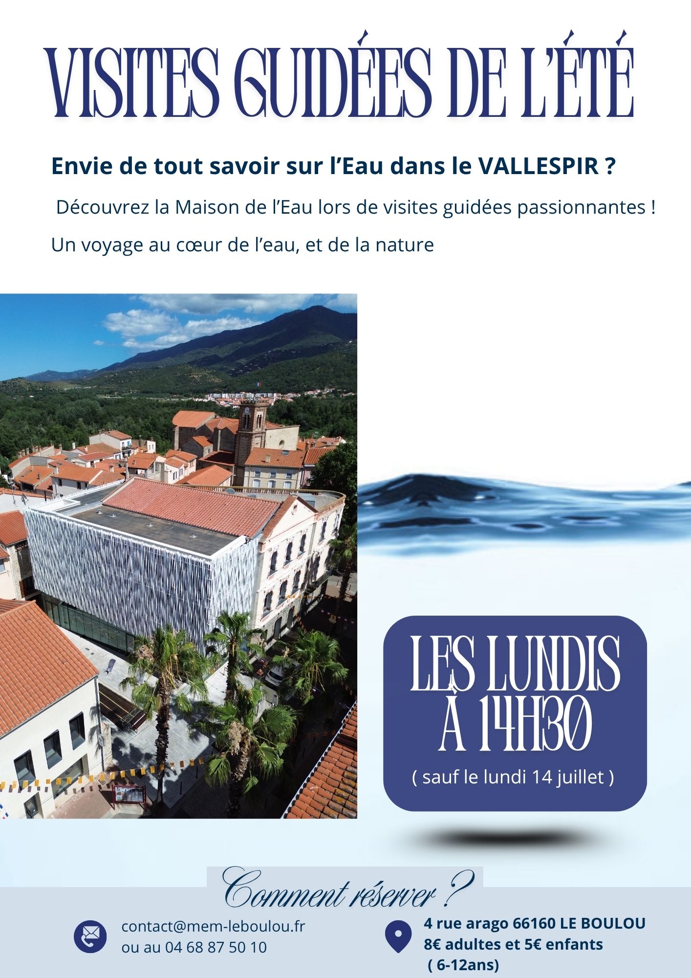VISITE GUIDÉE MAISON DE L'EAU
