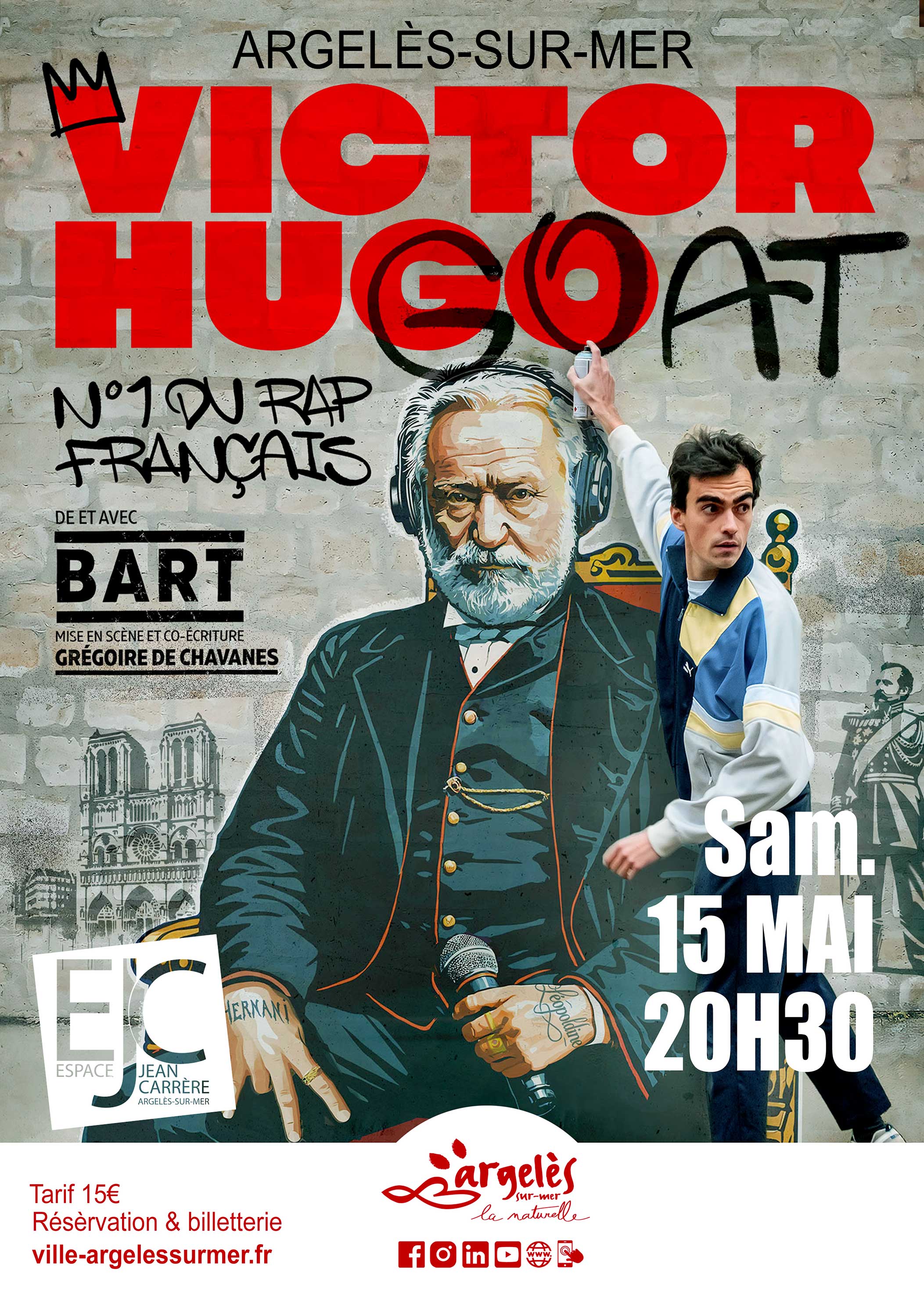 Victor hugoat n° 1 du rap francais