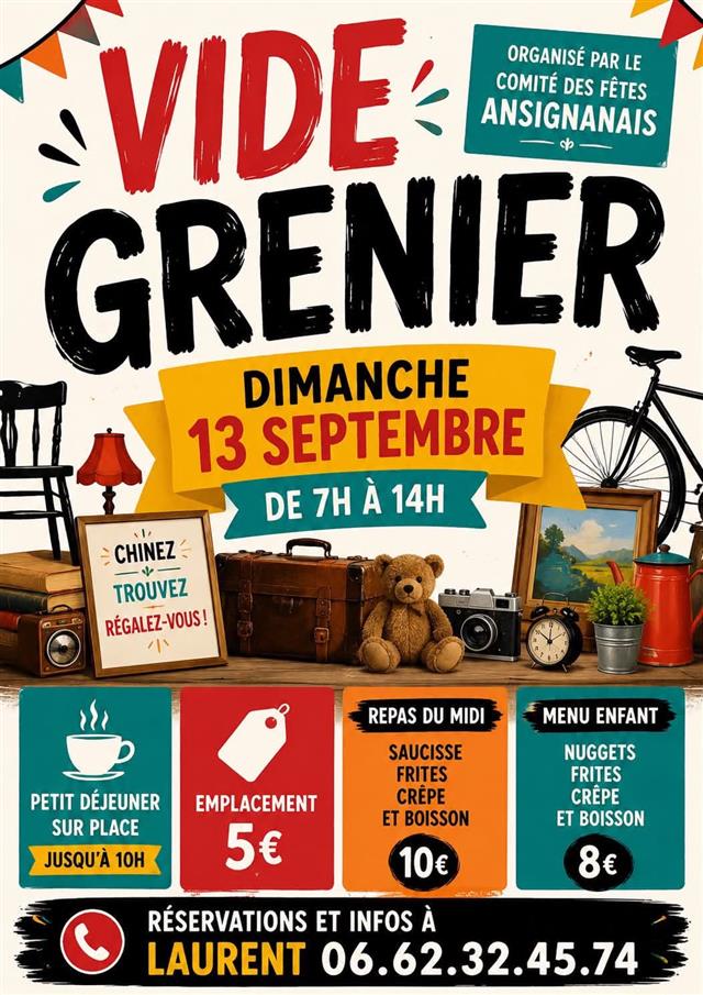 Vide-greniers - Ansignan