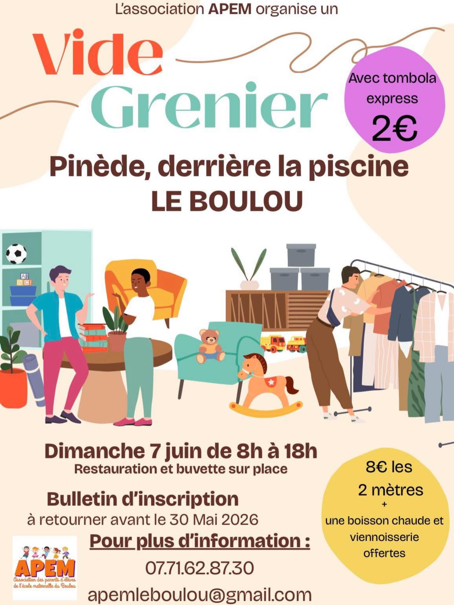 VIDE GRENIER - APEM