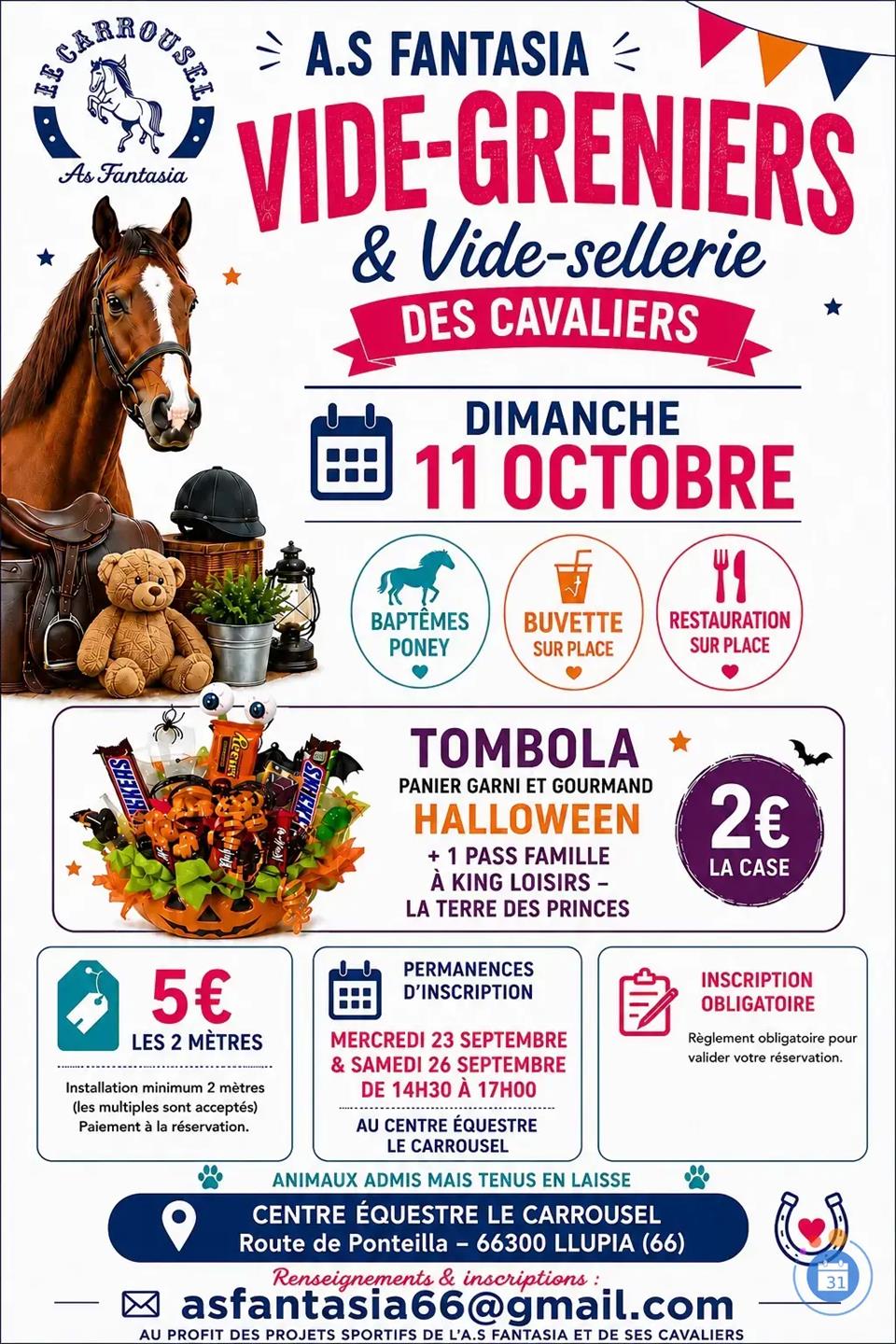 A.S fantasiavide-greniers & vide-sellerie des cavaliers