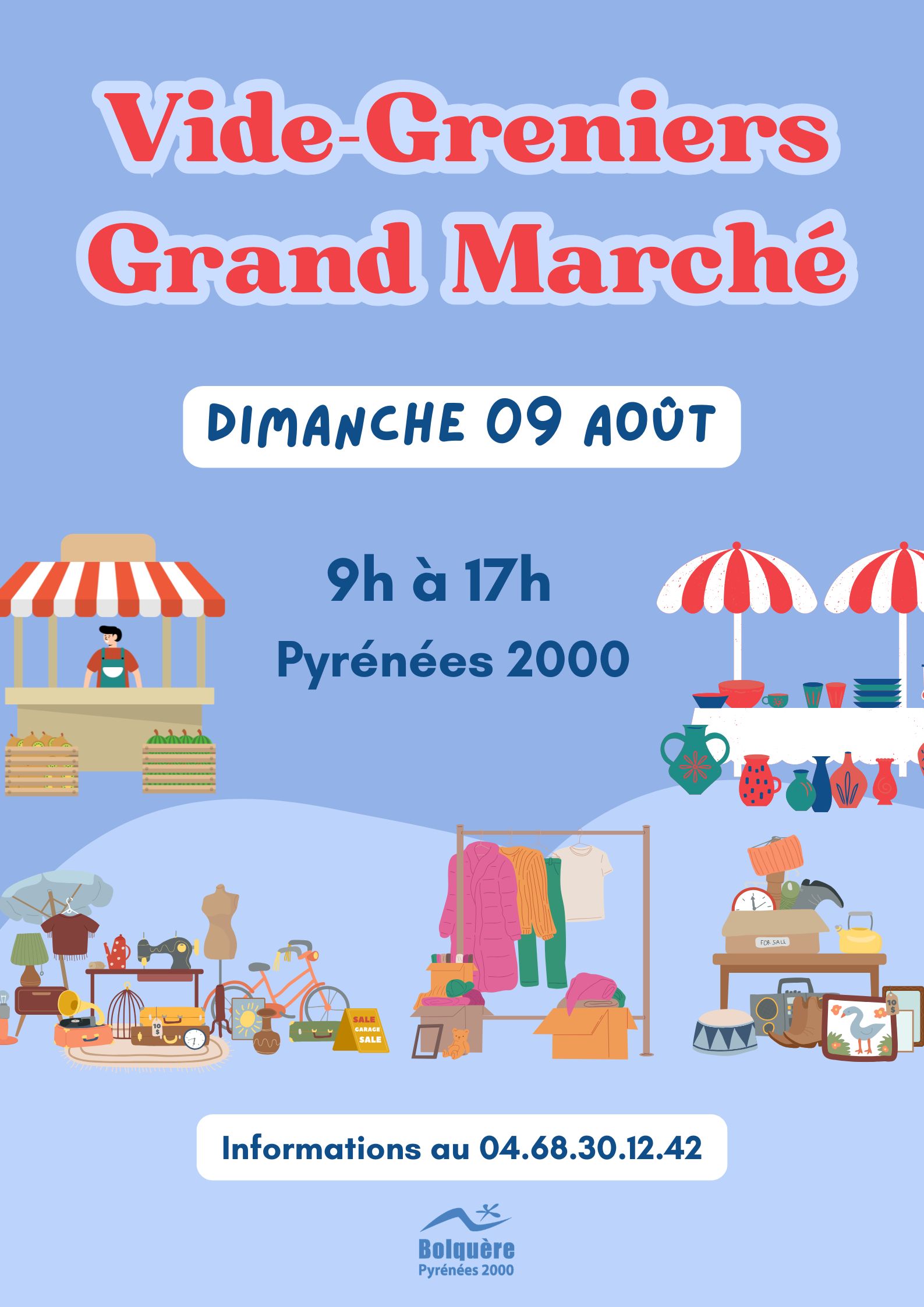 VIDE-GRENIERS ET GRAND MARCHE