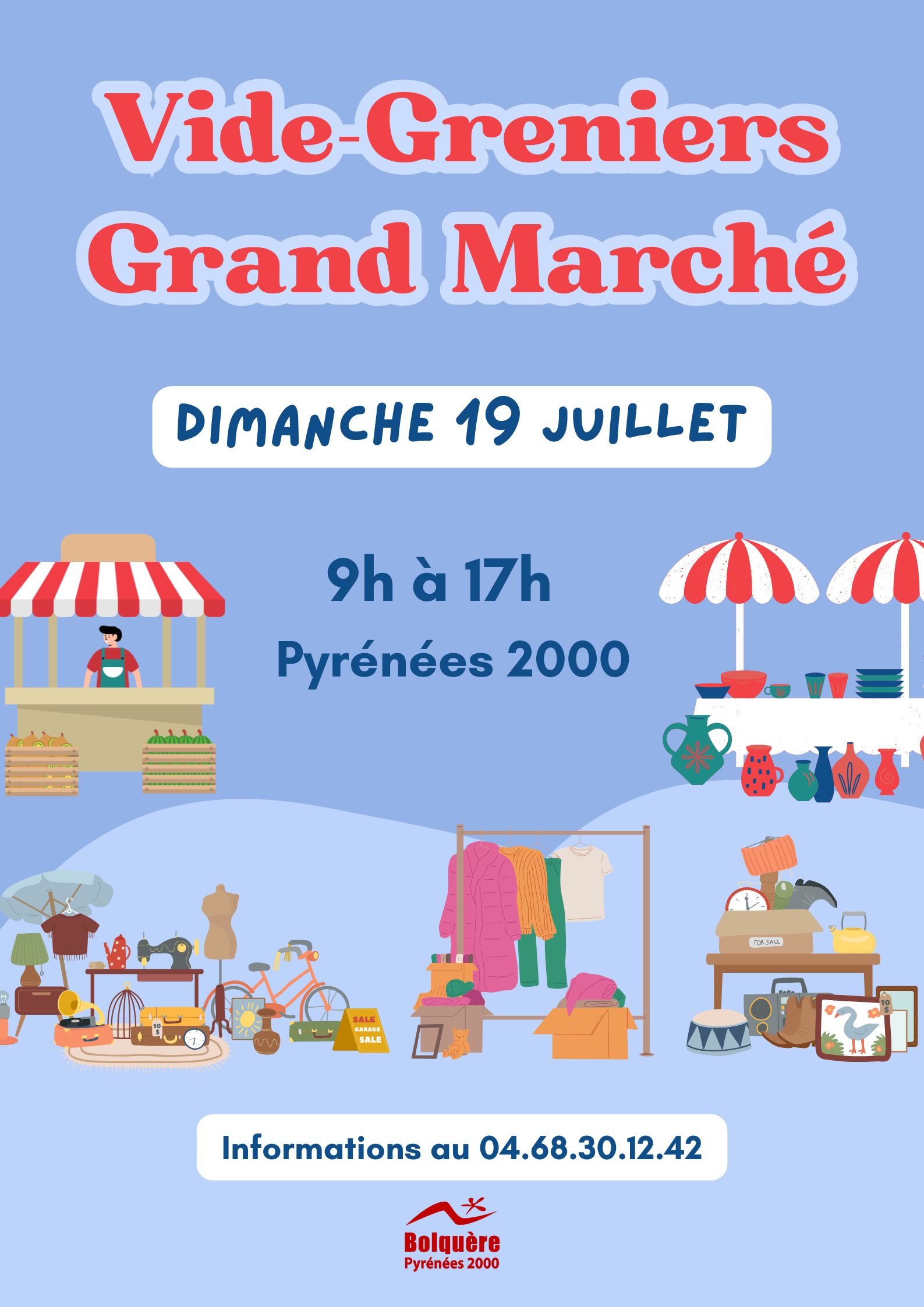 VIDE-GRENIERS ET GRAND MARCHE