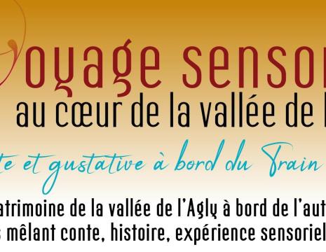 LES VOYAGES SENSORIELS DU TRAIN ROUGE - DÉPART DE RIVESALTES Du 5 oct au 6 nov 2024