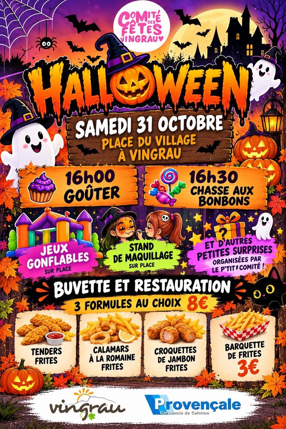 Fête halloween