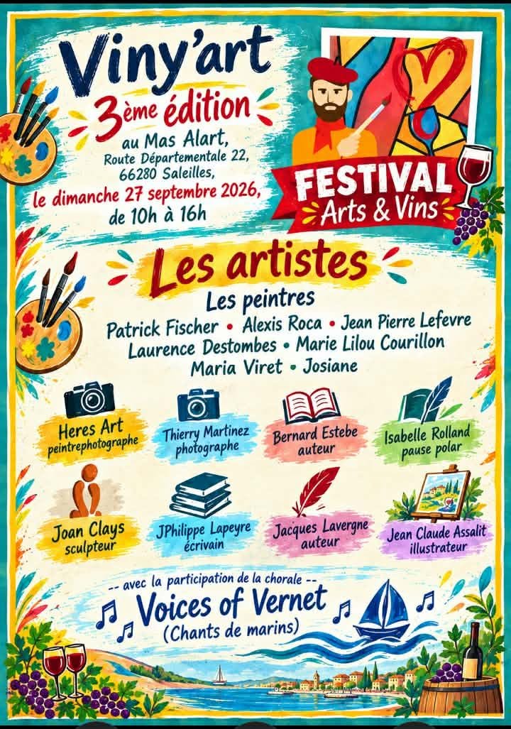 Viny’art 3ᵉ édition au mas alart