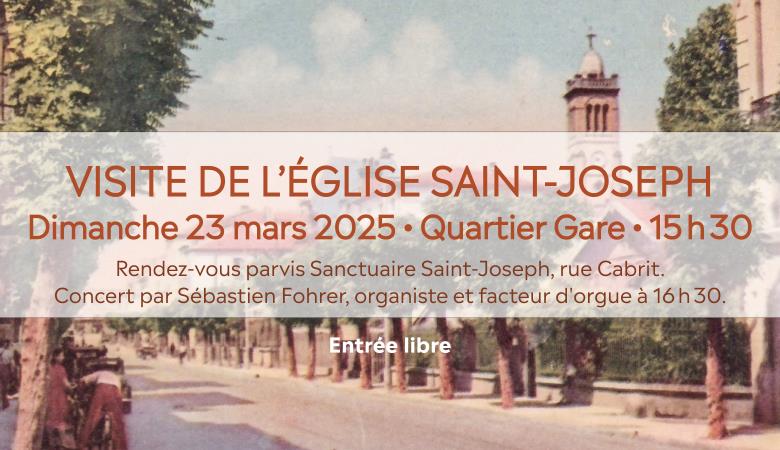 Visite de l'église Saint-Joseph dimanche 23 mars 2025