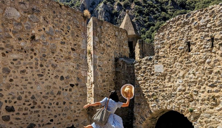 Visite des remparts, unesco, Villefranche de Conflent, plus beau village de France