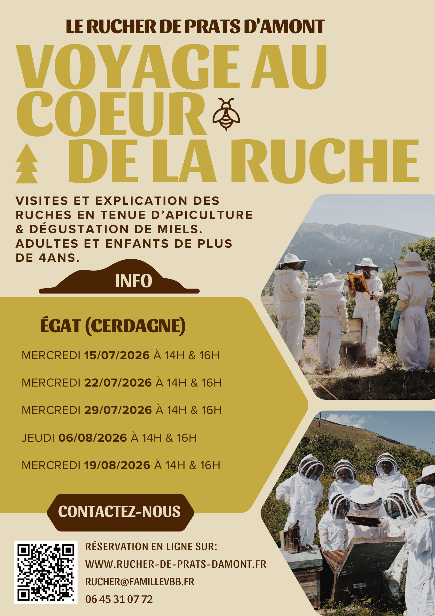 Voyage au cœur de la ruche - Égat