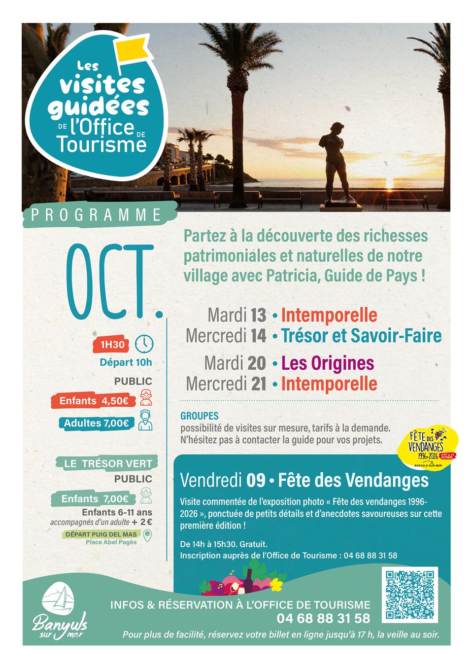 Visites guidees d’octobre