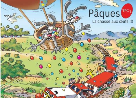 TRAIN ROUGE SPÉCIAL PÂQUES - Rivesaltes