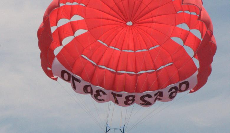 Vol triple parachute ascensionnel Canet en Roussillon 