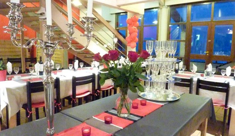 Vue salle resto