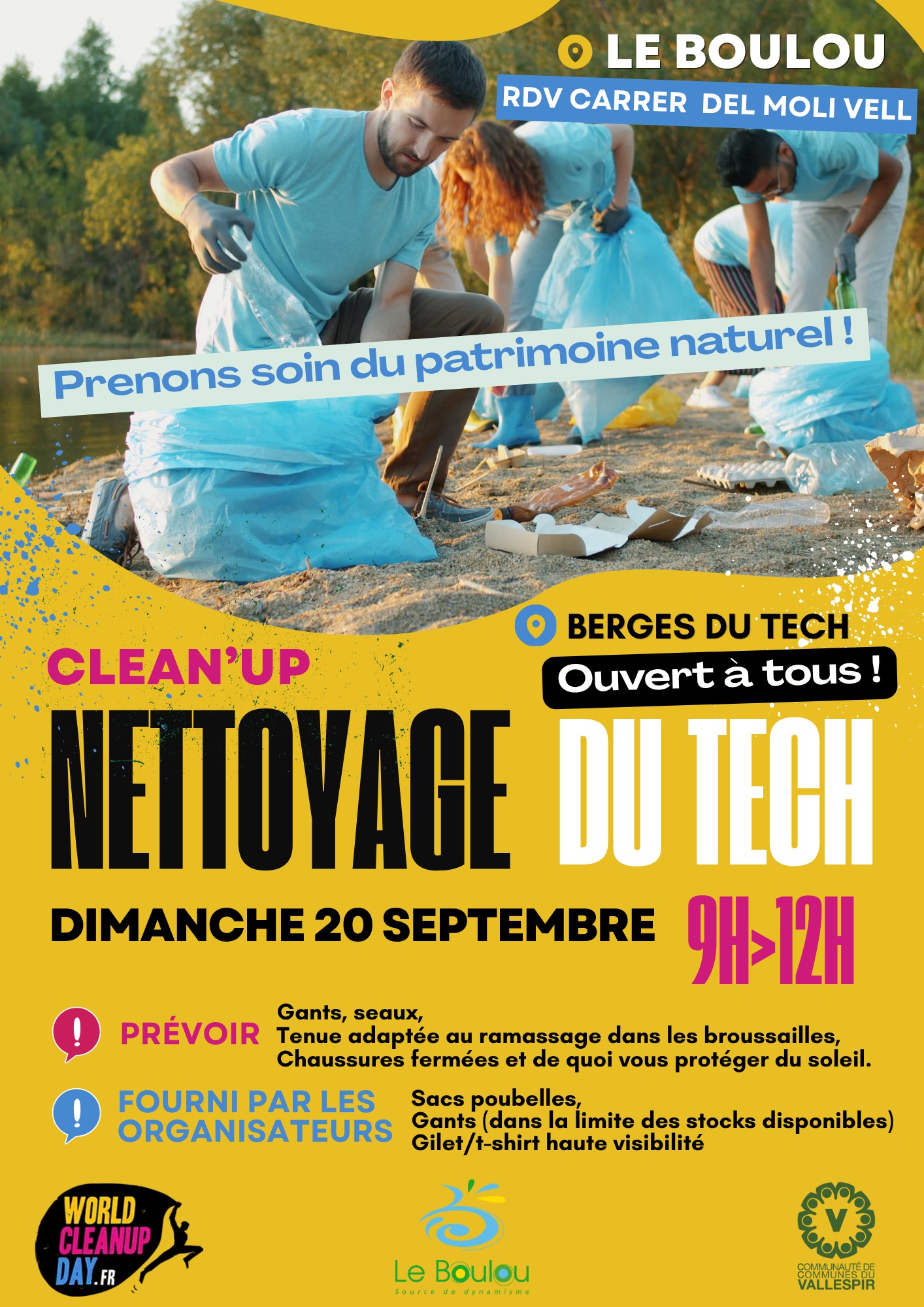 World cleanup day – Prenons soin de notre patrimoine naturel