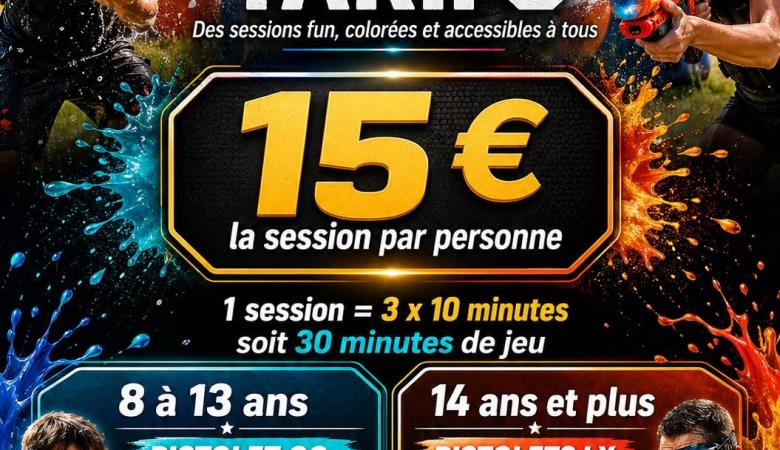 Water Paint War - affiche Water Paint War - affiche