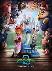 CINÉMA OSSÉJA – CINÉ-GOÛTER : ZOOTOPIE 2