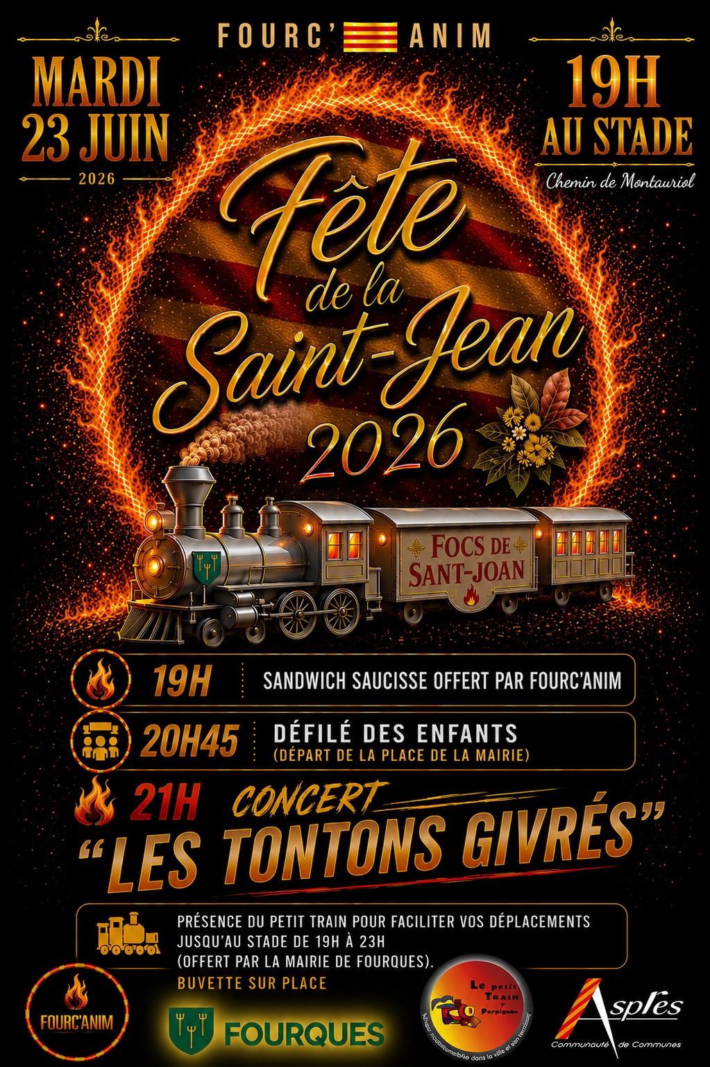FÊTE DE LA SAINT JEAN À FOURQUES