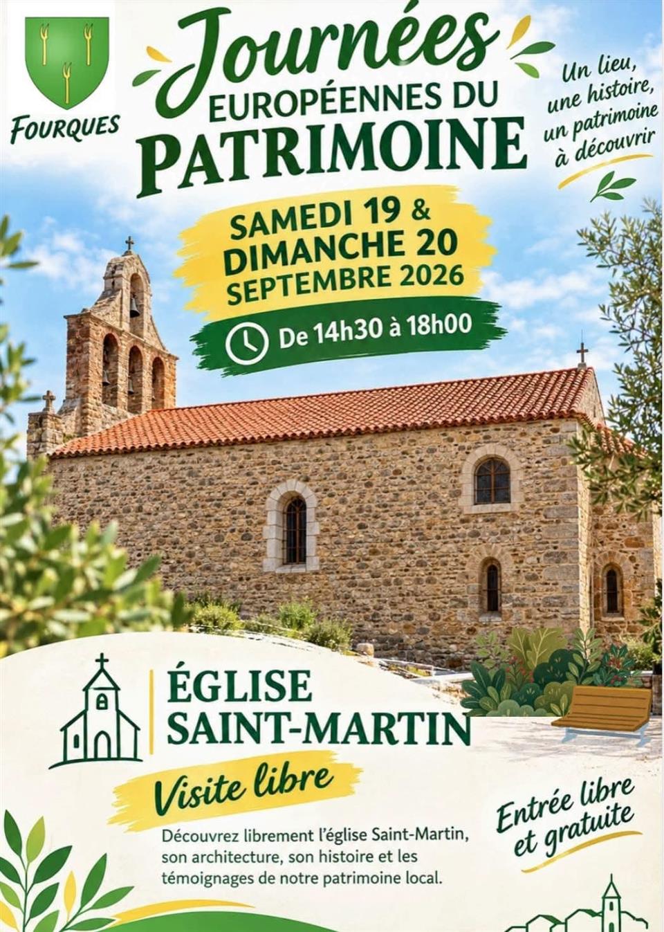 Fourques - journées du patrimoine