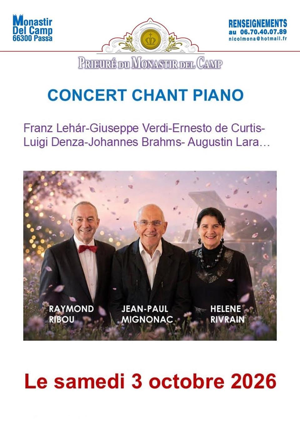 Concert au monastir del camp