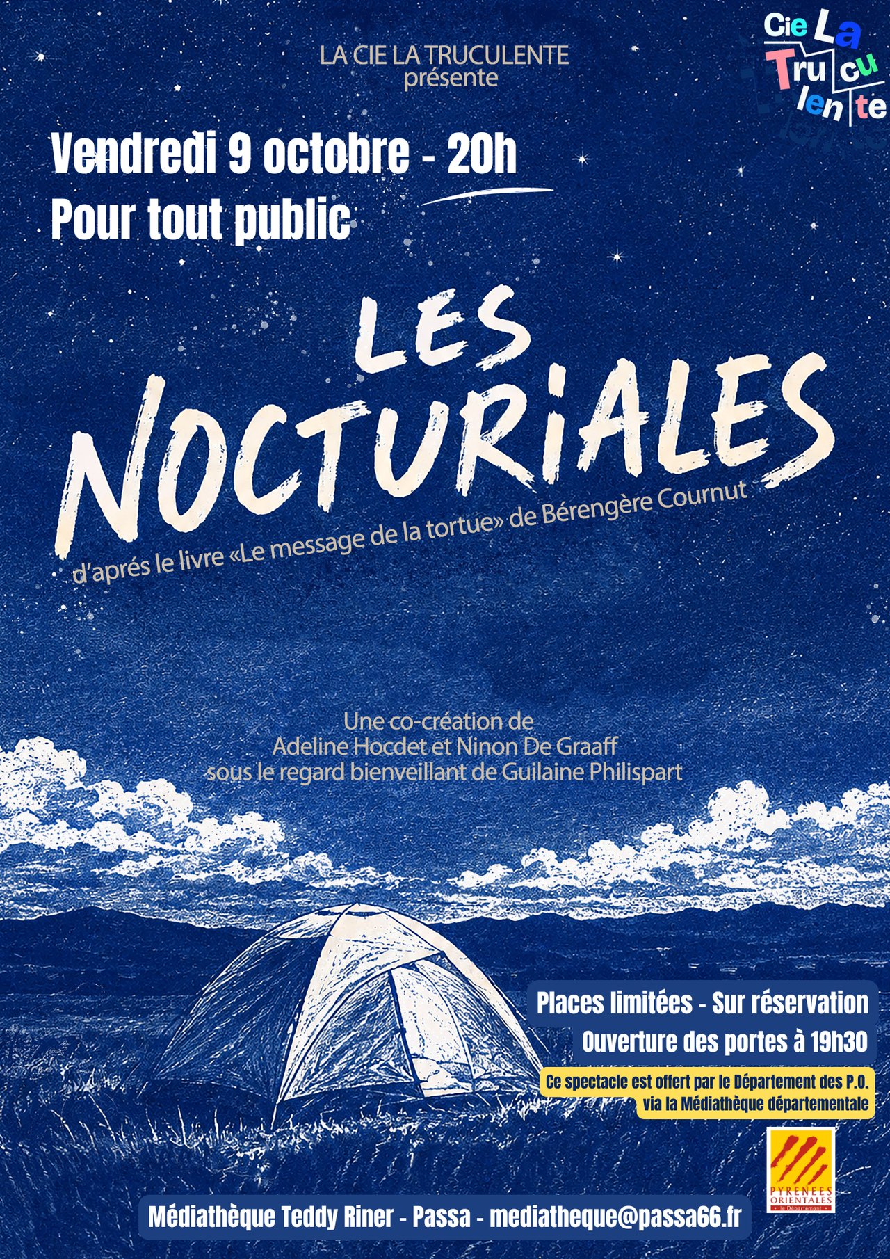 SPECTACLE LES NOCTURIALES