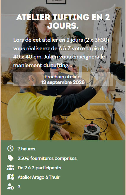 aSPRES THUIR ATELER 2JOURS