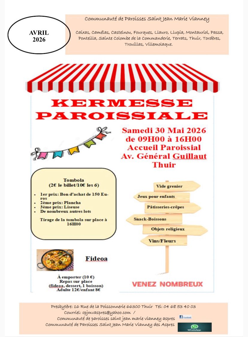 VIDE GRENIER ET KERMESSE THUIR