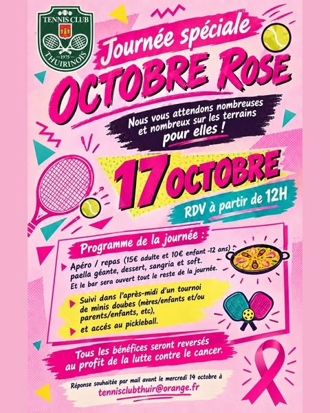 Journée spéciale octobre rose