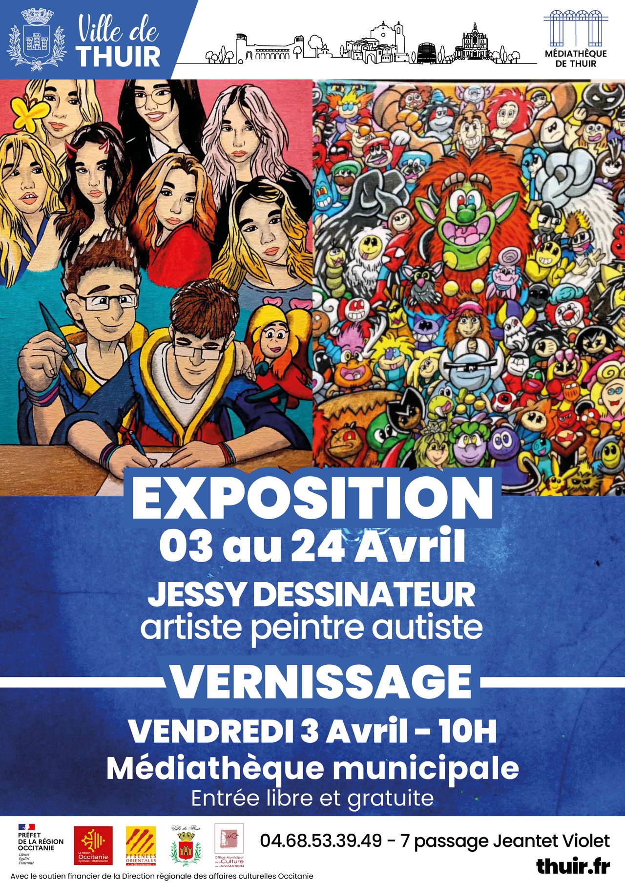 EXPOSITION JESSY DESSINATEUR