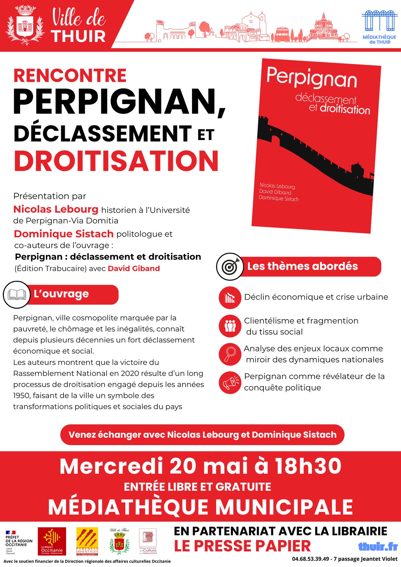RENCONTRE PERPIGNAN DÉCLASSEMENT ET DROITISATION