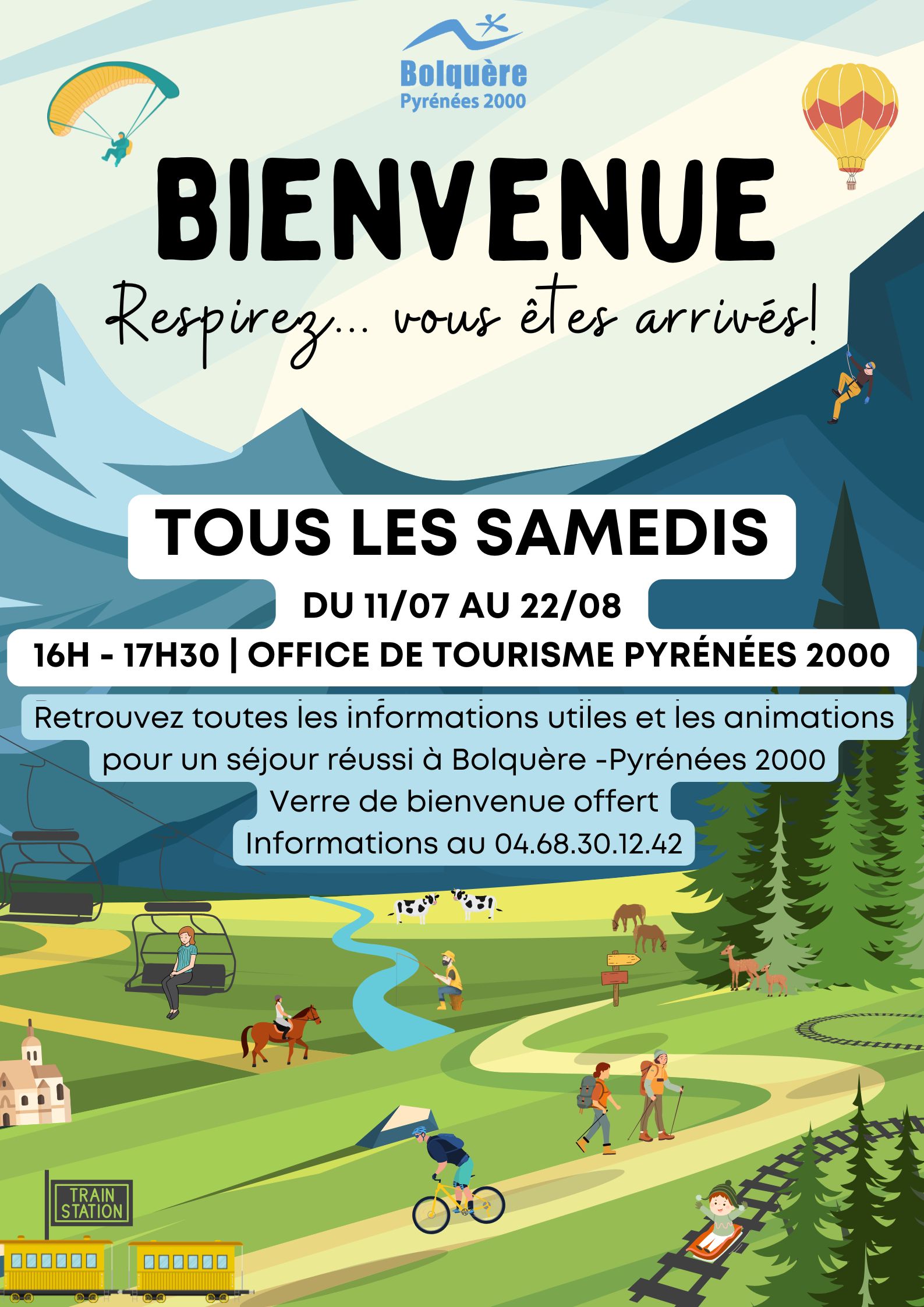 BIENVENUE RESPIREZ VOUS ETES ARRIVES