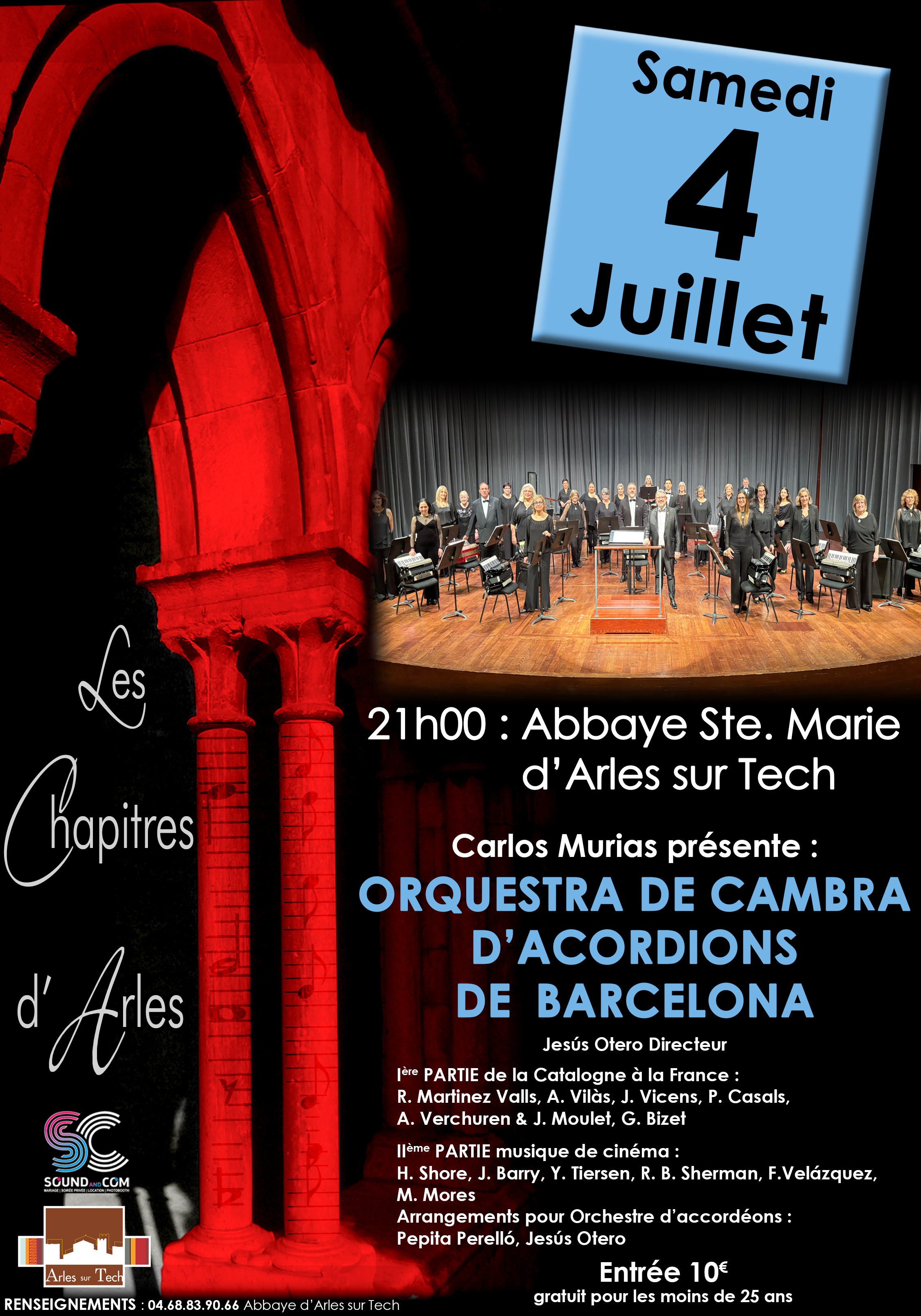 Concert orquestra de cambre d’accordions de barcelona