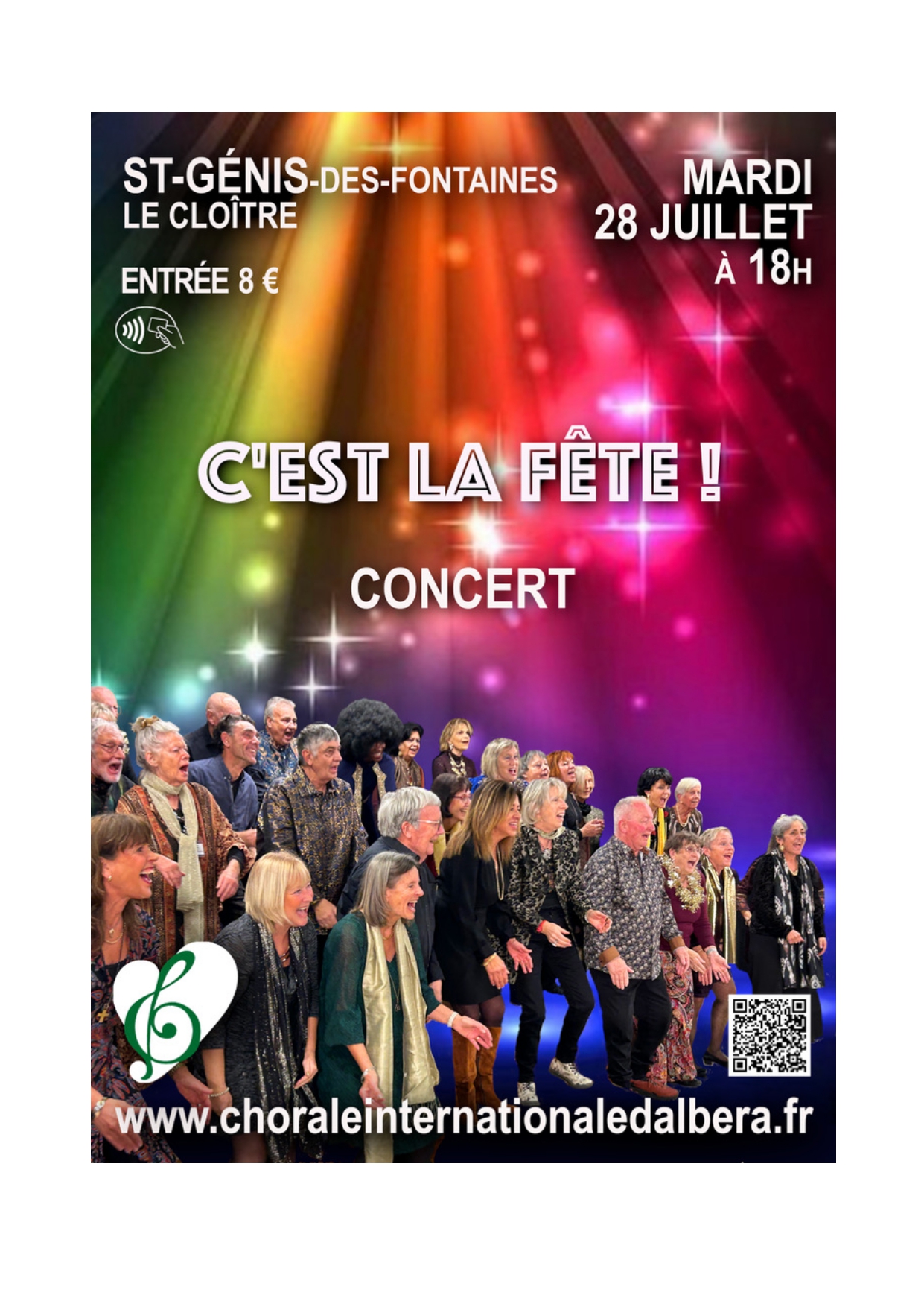 Concert chorale internationale de l’albera "c’est la fête"