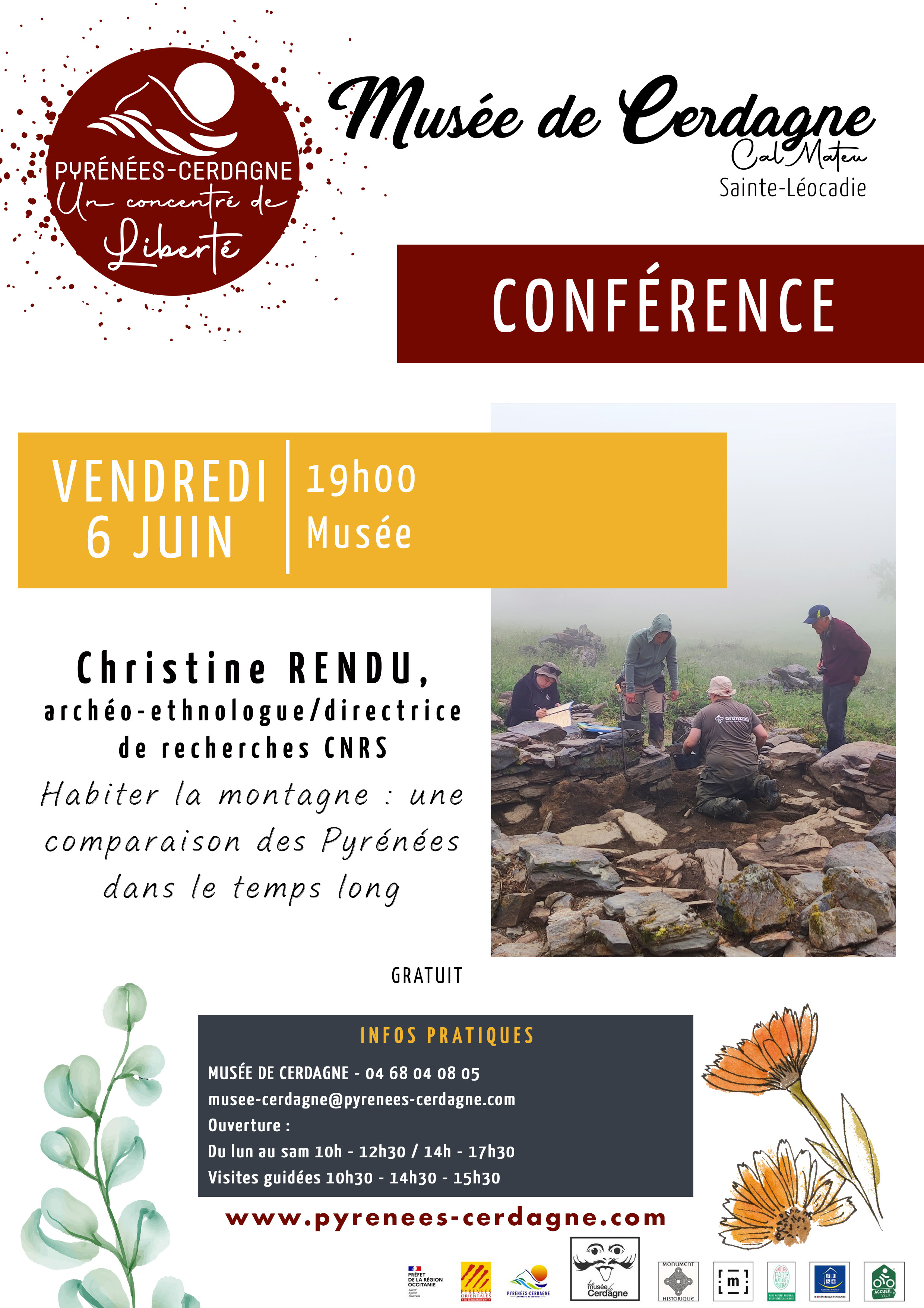 CONFERENCE – MUSÉE DE CERDAGNE