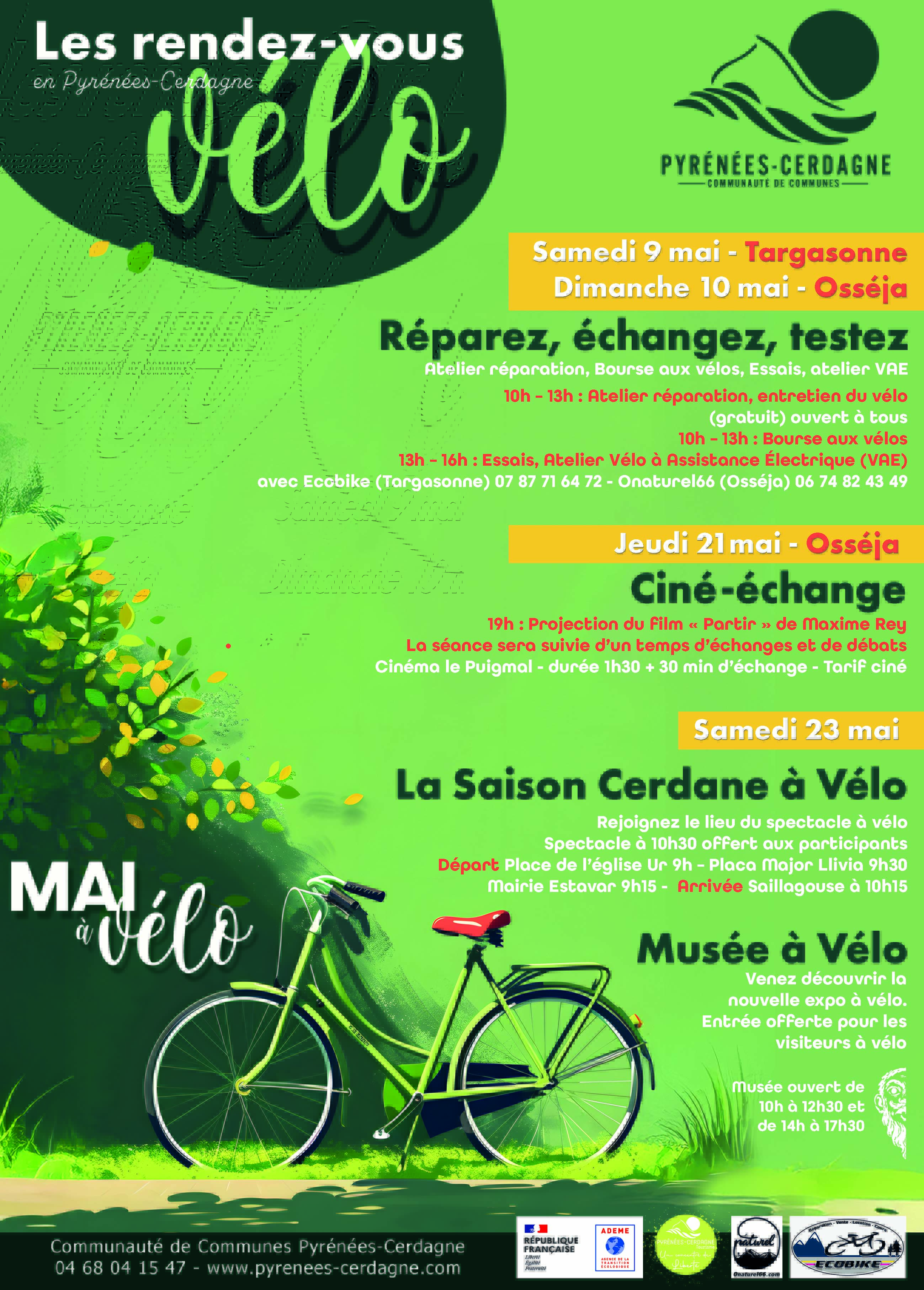 MAI À VÉLO – OSSÉJA
